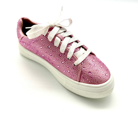Women Shoes | Forever Link Women Glitters Sneakers | Dolce -66 Sneakers | Color Pink